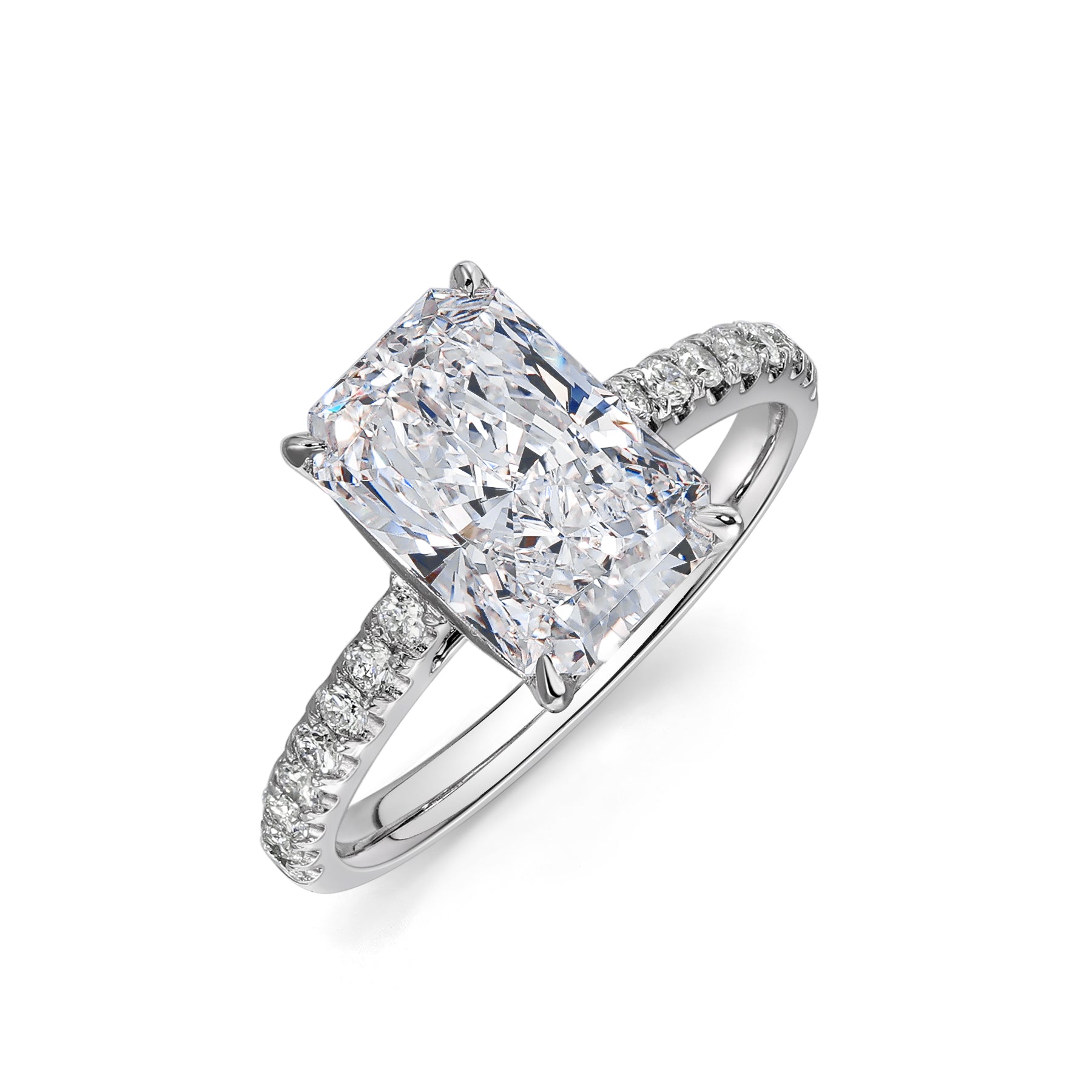 Radiant Cut Diamond Ring